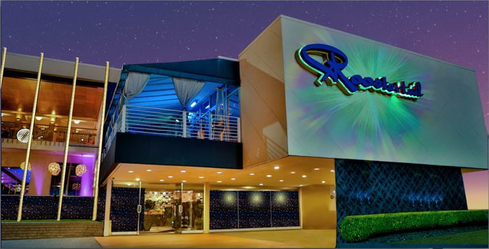 The Roostertail - Exterior View At Night